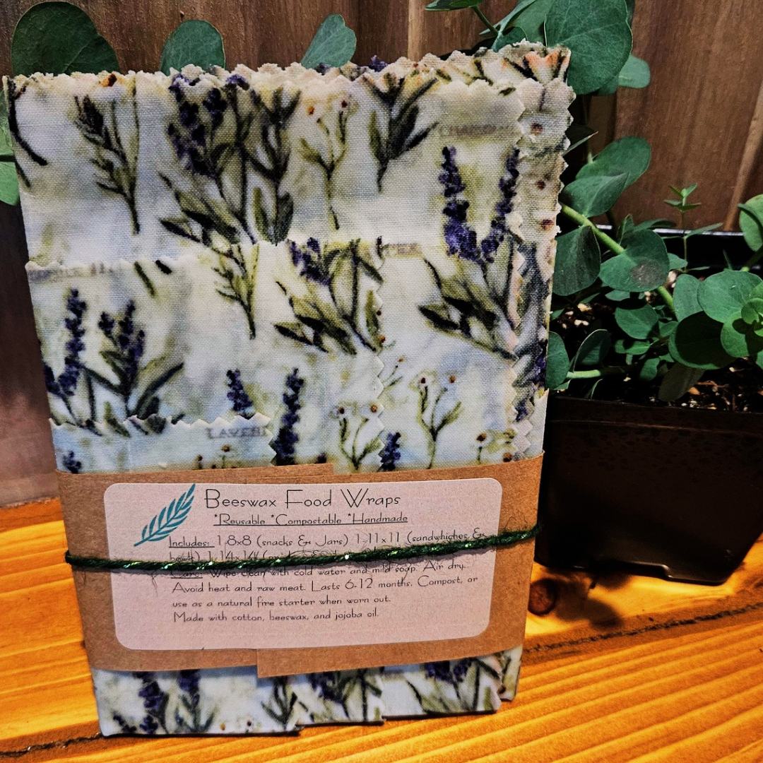 Beeswax wraps- The Earth's Cottage Edition