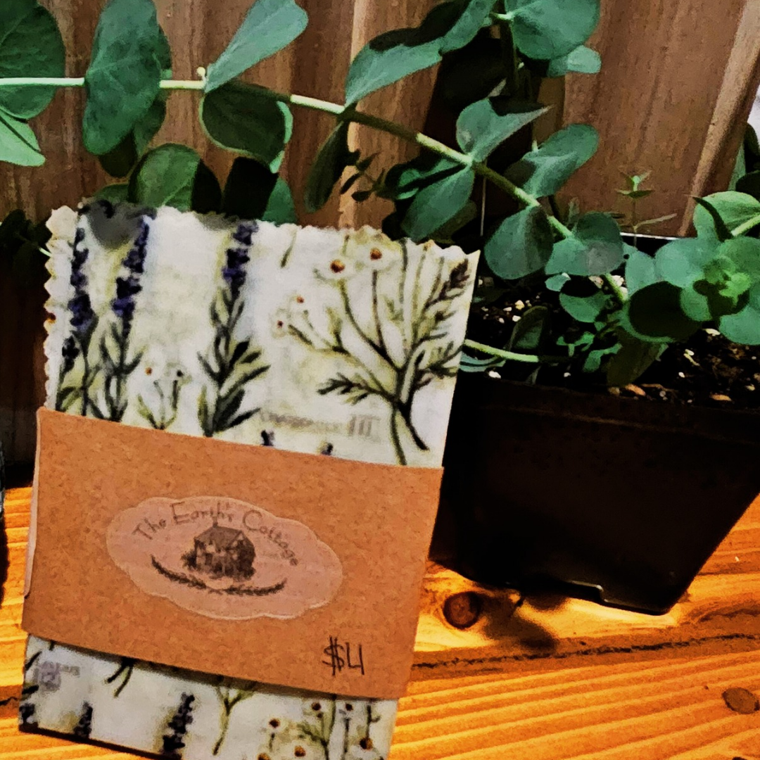 Beeswax wraps- The Earth's Cottage Edition